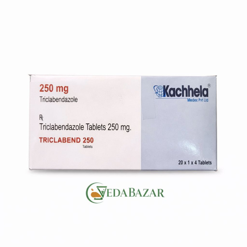 Триклабенд (Triclabend) 250 мг, 4 таб. (один блистер), от паразитов (Kachhela) фото