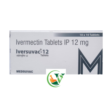 Иверсувак-12 (Iversuvac-12), антипаразитарный препарат, 100 таб, Медсувак (Medsuvac) фото