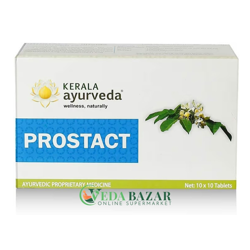 Простакт (Prostact), для предстательной железы, 100 таб, Карела аюрведа (Karela ayurveda) фото