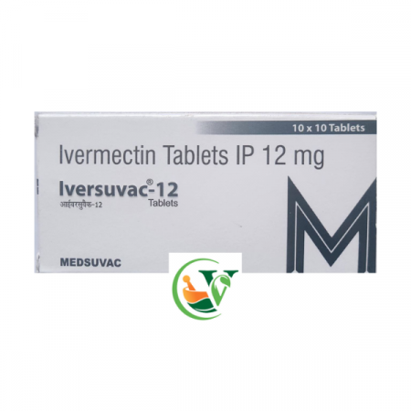 Иверсувак-12 (Iversuvac-12), антипаразитарный препарат, 100 таб, Медсувак (Medsuvac) фото
