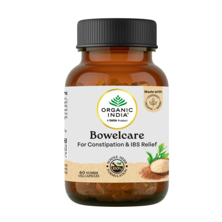Боуэлкэр (Bowelcare) — для здоровья кишечника, 60 капсул, Органик Индия (Organic India) фото