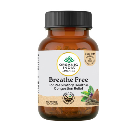 Свободное дыхание (Breathe Free ), 60 кап, Органик Индия (Organic India) фото