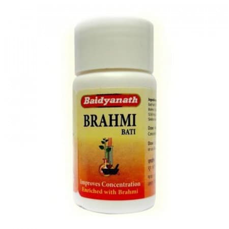 Брахми Вати (Brahmi Bati), 80 таб, Байдианат (Baidyanath) фото