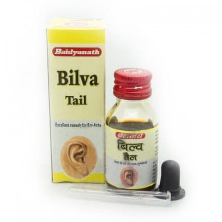 Масло от ушных болезней Билва (Bilva Tail), 25 мл, Байдианат (Baidyanath) фото