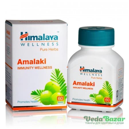 Амалаки (Amalaki) антиоксидант, 60 таб, Хималая (Himalaya) фото