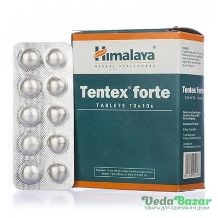 Тантекс Форте (Tentex Forte), 100 таб, Хималая (Himalaya) фото