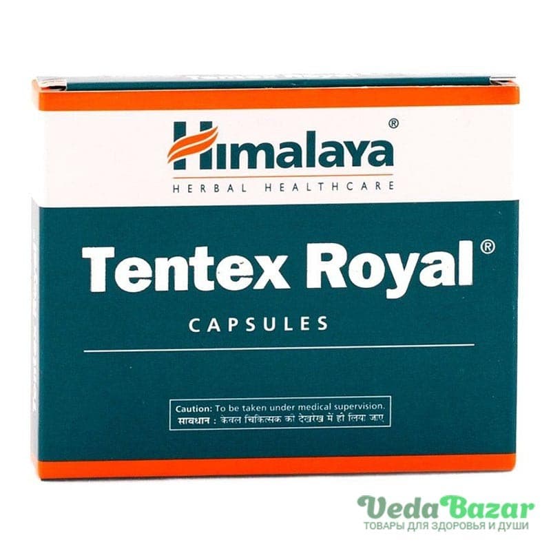 Тантекс Роял (Tentex Royal) для мужского здоровья, 10 капсул, Хималая (Himalaya) фото