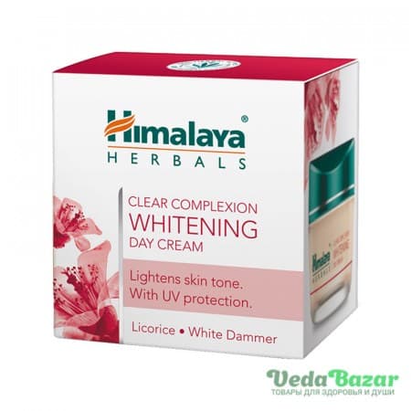Осветляющий дневной крем (Whitening Day Cream), 50 гр, Хималая (Himalaya) фото