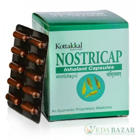 Нострикап (Nostricap) для лечения насморка и простуды, 100 кап, Коттаккал (Kottakkal) фото