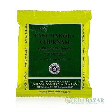 Панчакола Чурнам (Panchakola Churnam) для пищеварения, лечение анорексии, 10 гр, Коттаккал (Kottakkal) фото