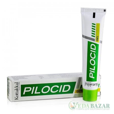 Пилоцид гель (Pilocid gel) лечение геморроя, 25 гр, Коттаккал (Kottakkal) фото
